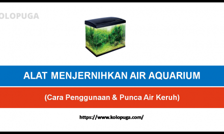 CARA DAN ALAT UNTUK MENJERNIHKAN AIR AQUARIUM